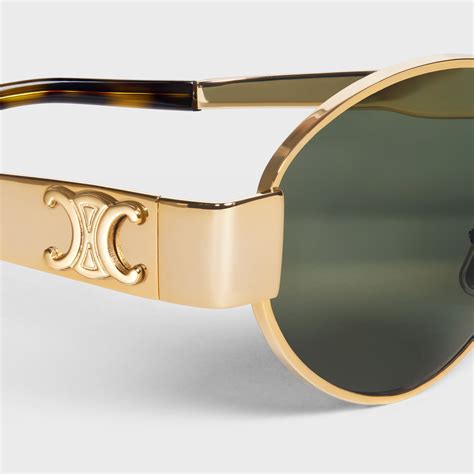 celine metal frame sunglasses